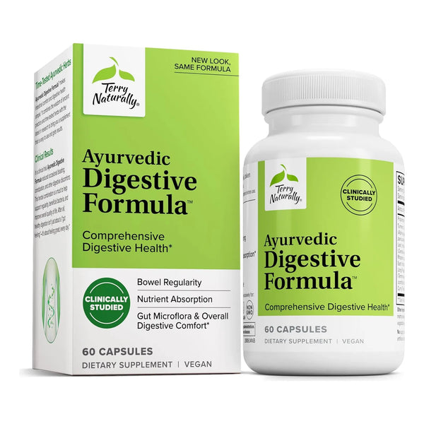 Fórmula Digestiva Ayurvédica 60 Cápsulas Regularidad Intestinal Salud Intestinal