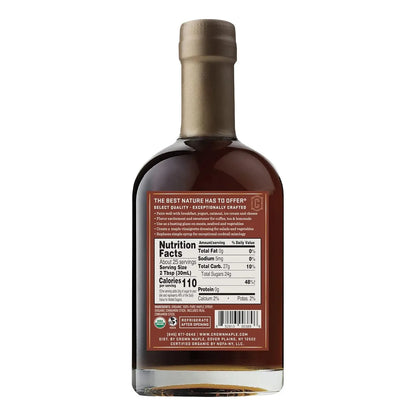 Jarabe De Arce Orgánico Con Canela 25 Oz Infusionado Natural Postres Desayunos