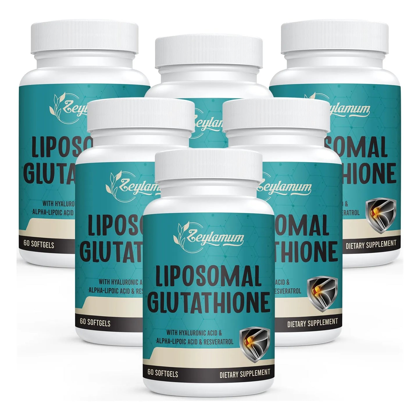 Cápsulas Blandas Glutatión Liposomal 2400 Mg Absorción Máxima Antioxidante Piel Radiante