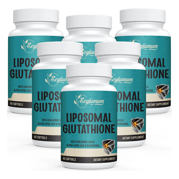 Cápsulas Blandas Glutatión Liposomal 2400 Mg Absorción Máxima Antioxidante Piel Radiante