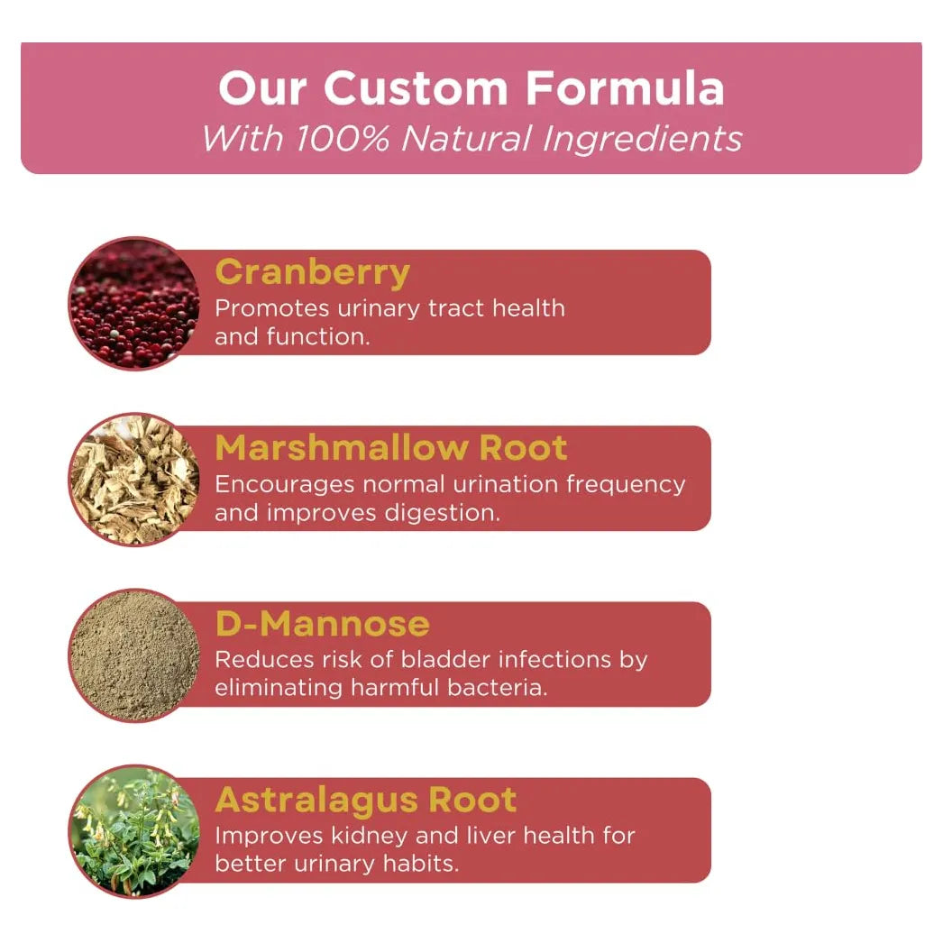 Golosinas Naturales Para Perros Control Vejiga Apoyo Renal Sabor Pollo