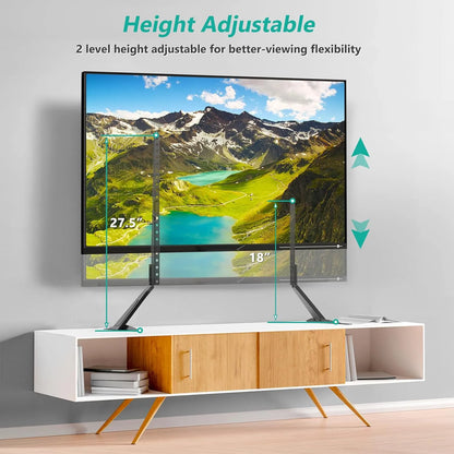 Soporte De Tv Para Mesa Universal 22-65 Pulgadas Wali Base Estable Y Segura