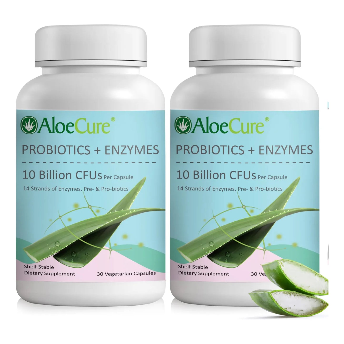 Probióticos 10 Mil Millones UFC Mujer Con Enzimas Prebióticos Aloe Vera
