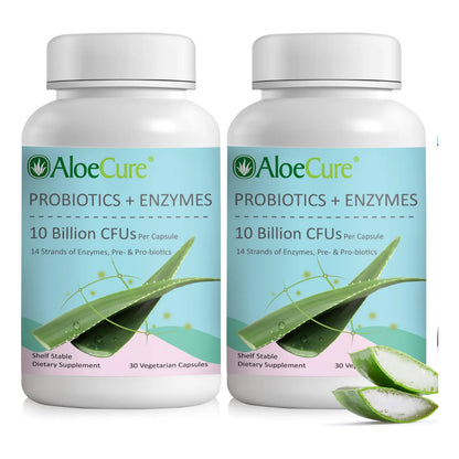 Probióticos 10 Mil Millones UFC Mujer Con Enzimas Prebióticos Aloe Vera