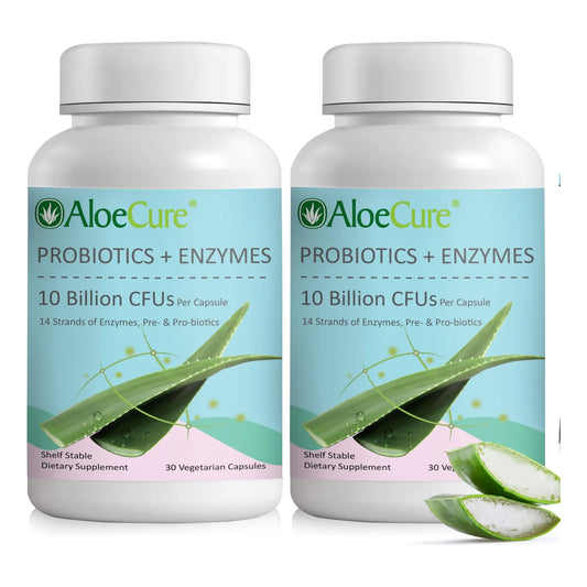 Probióticos 10 Mil Millones UFC Mujer Con Enzimas Prebióticos Aloe Vera