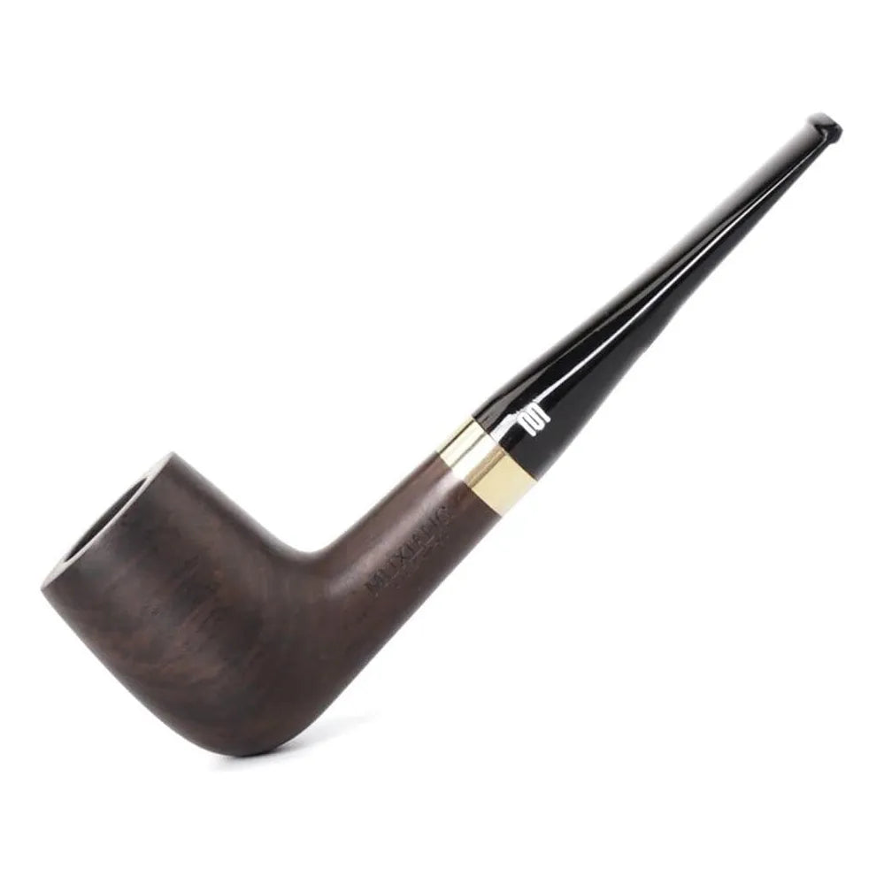 Tubo De Tabaco Recto De Ébano Hecho A Mano Con Filtro Y Herr