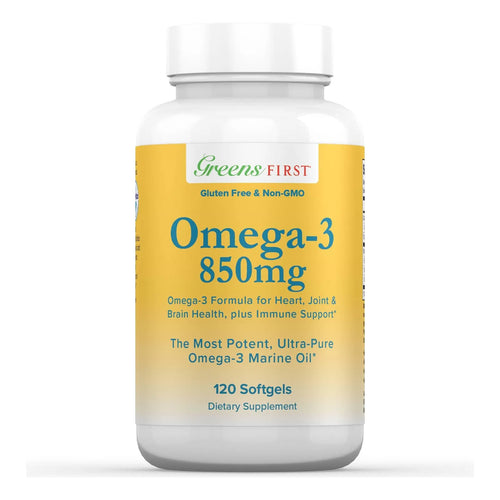 Aceite Marino Ultra Puro Omega 3 850 Mg Alto Epa Dha Salud Corazon Cerebro