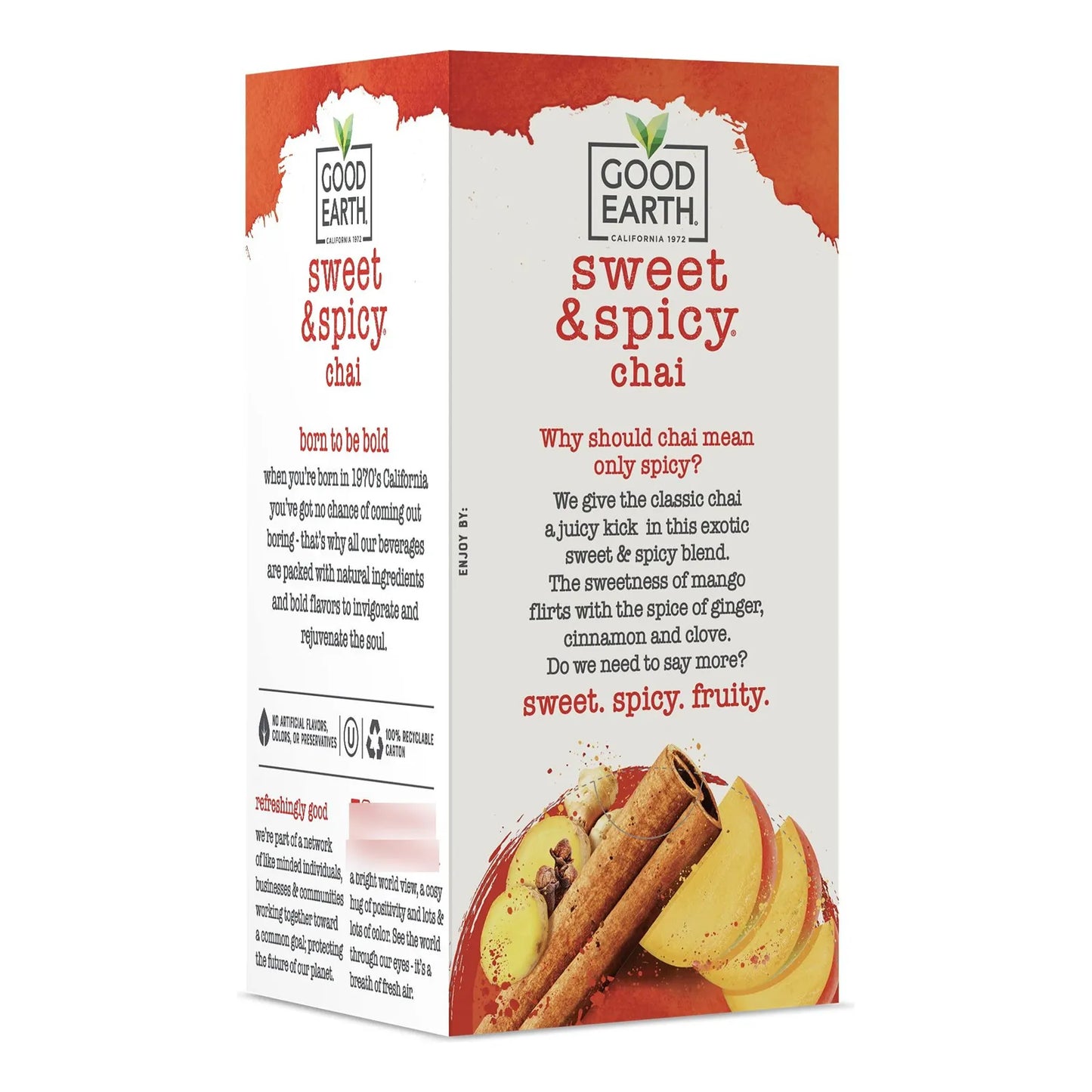 Té Rojo Rooibos Orgánico Sin Cafeína 100g Sabores Naturales