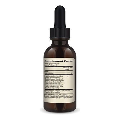 Bíter Digestivo Orgánico 60ml Apoya Digestión Saludable Sin Omg Ni Gluten