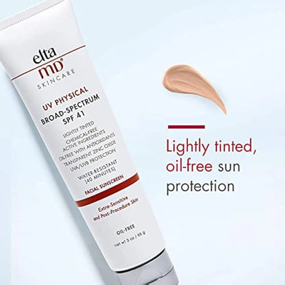 Eltamd Spf 41 Protector Solar Uv Fisico Amplio Espectro Tinted Proteccion Mineral