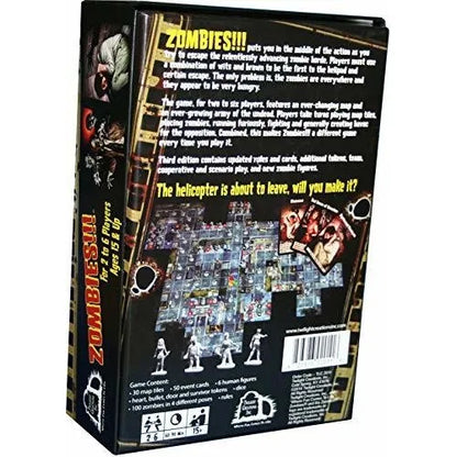 Juego De Mesa Zombies Third Edition Diversion Estrategia Y Aventura