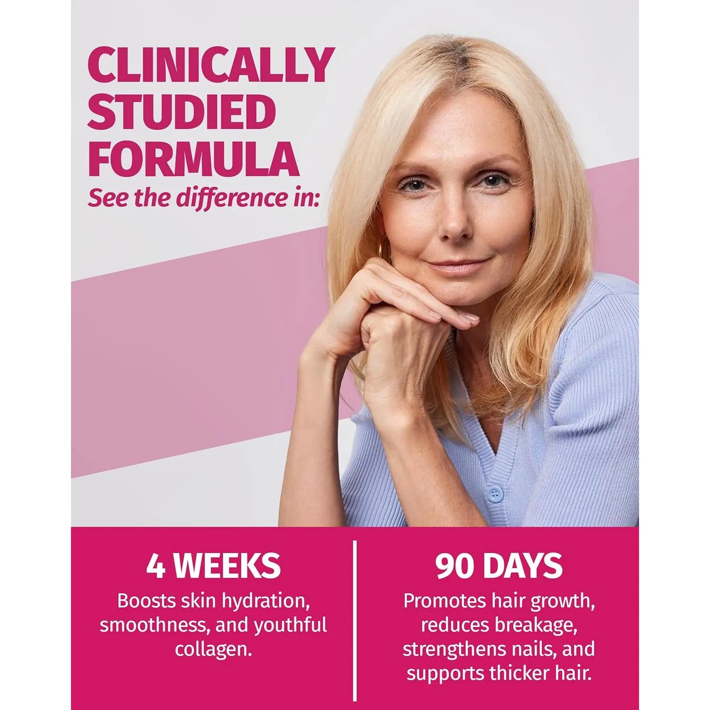 Vitaminas Cabello Piel Uñas Crecimiento Restauracion Biotina 5000 Mcg 60 Capsulas