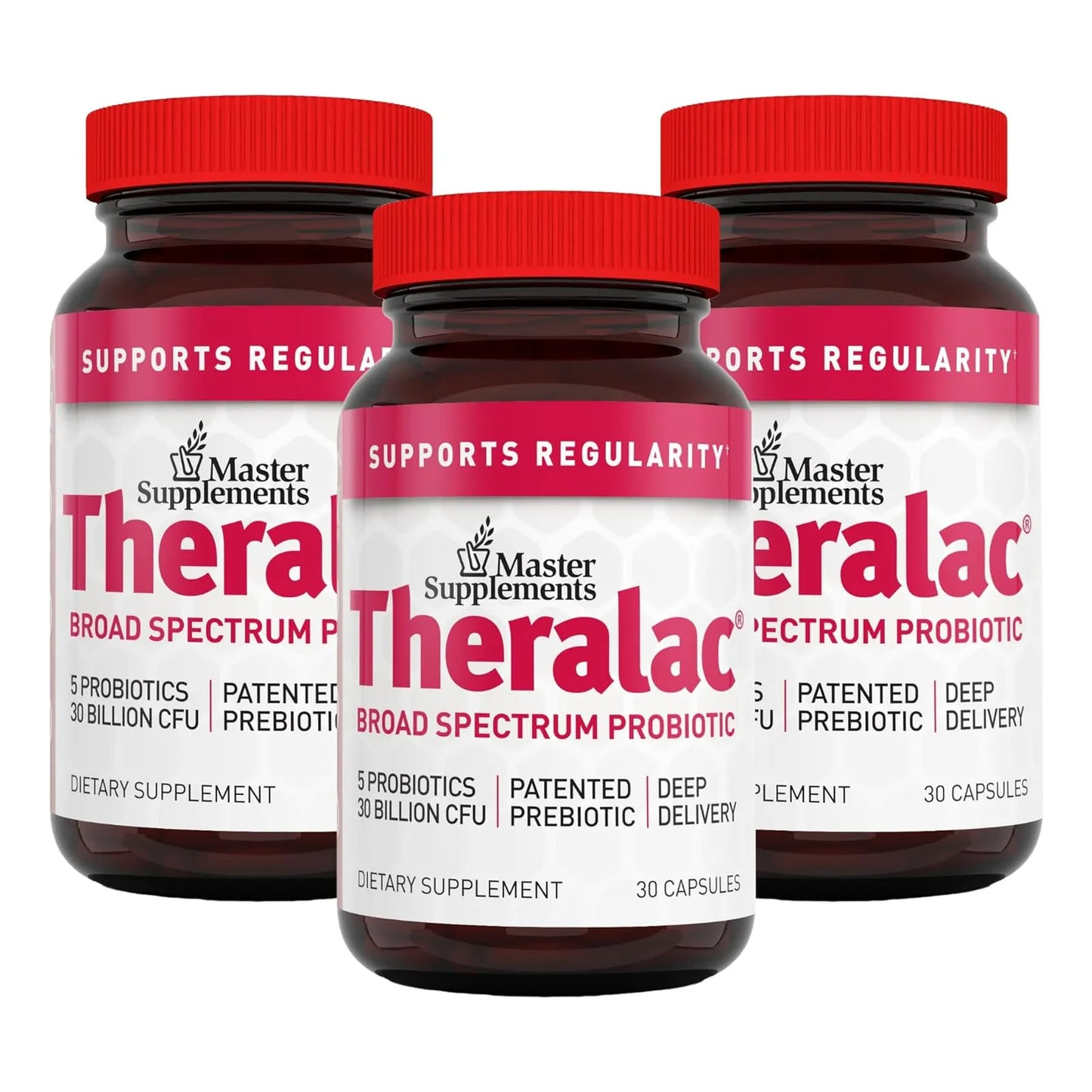 Probiótico Multicepa THERALAC 90 Cápsulas Salud Intestinal Óptima Sin Gluten