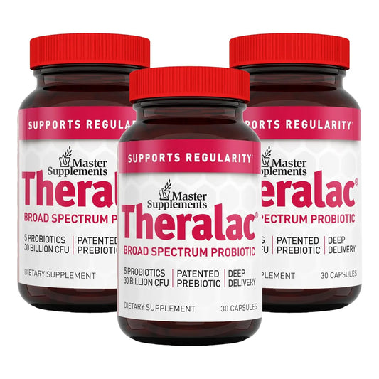 Probiótico Multicepa THERALAC 90 Cápsulas Salud Intestinal Óptima Sin Gluten