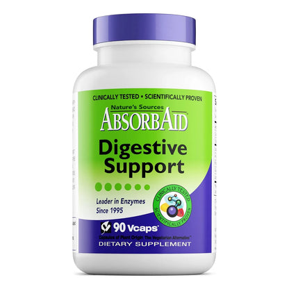 Absorbaid 90 Capsulas Veganas Soporte Digestivo Natural Eficaz