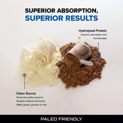 Proteína Hidrolizada De Carne De Res NSF Certified Sabor Vainilla Chocolate