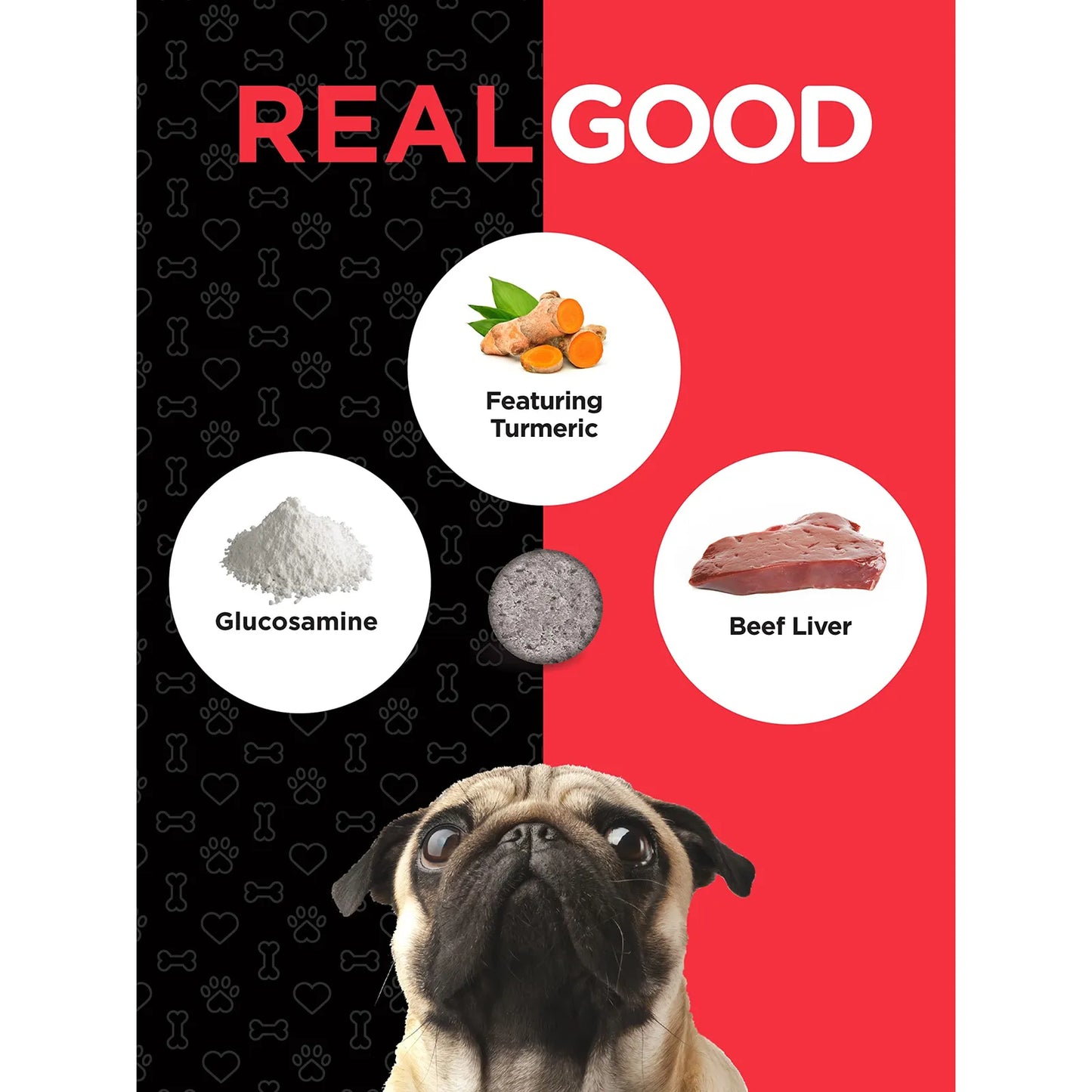 Glucosamina Masticable Para Perros 150 Unidades Alivia Dolor Articular