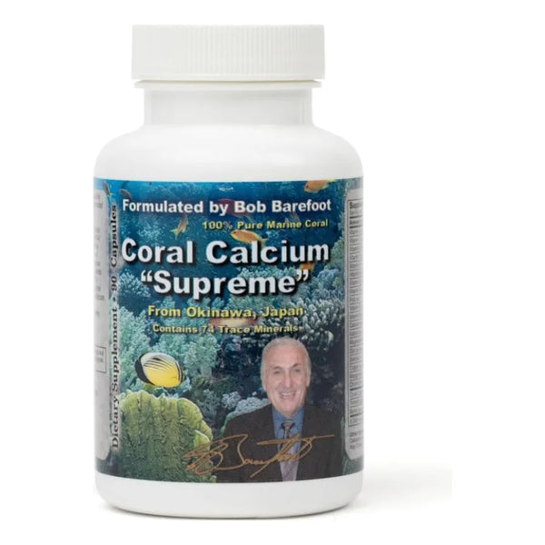 Calcio Coralino Supremo 90 Capsulas 1000 Mg Bobs Best Suplemento Mineral