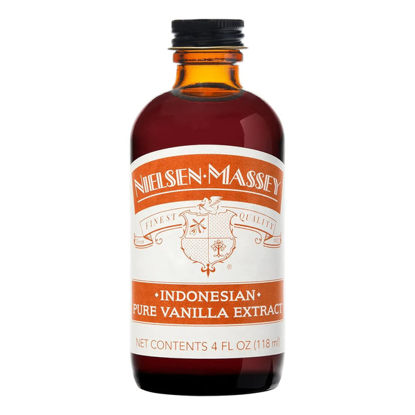 Extracto Vainilla Indonesia Pura Nielsen Massey 118ml Botella Para Cocinar
