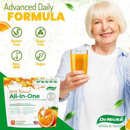 Mezcla Multivitamínica Dr Nicks Para Salud Bucal Y Energía Natural