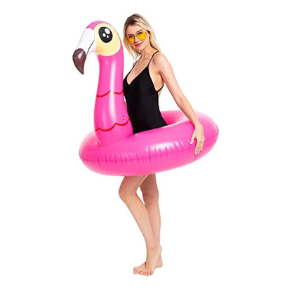 Flotador Inflable Joyin Flamencos Y Unicornios Diversion Segura En Piscina
