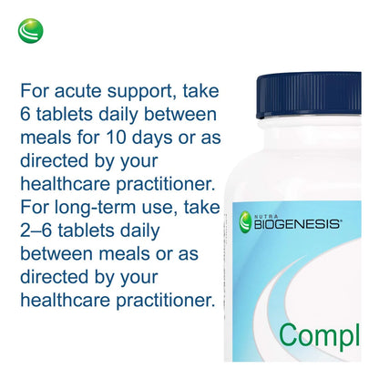 Complivir Suplemento Inmunologico Monolaurina Zinc Vitamina C 60 Tabletas