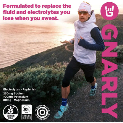 Mezcla Hidratante De Electrolitos Frambuesa Gnarly Nutrition Para Ejercicio Y Recuperación