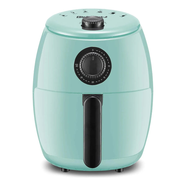 Freidora De Aire Elite Gourmet 2.1Qt Cocina Sin Aceite 1000W Compacta