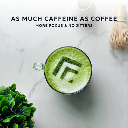 Té Matcha Energy 40g Alta Cafeína 170mg Enfoque Energía Sostenible
