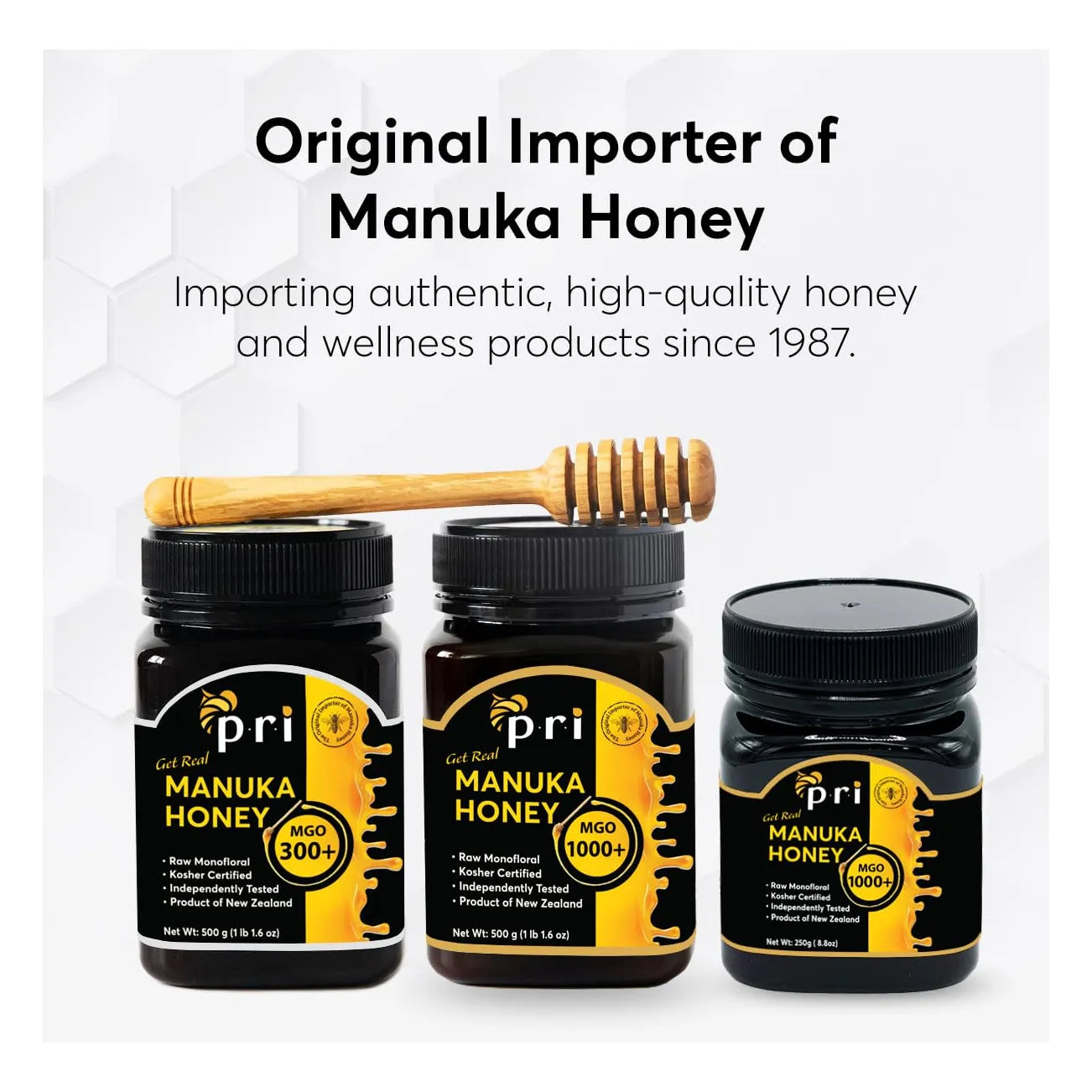 Miel De Manuka Mgo 1000 Natural Cruda 500g Tarro Beneficios Certificados