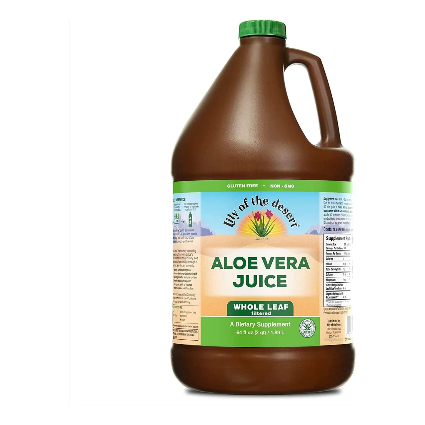 Jugo De Aloe Vera Filtrado Con Enzimas Digestivas Para Salud Intestinal Y Piel