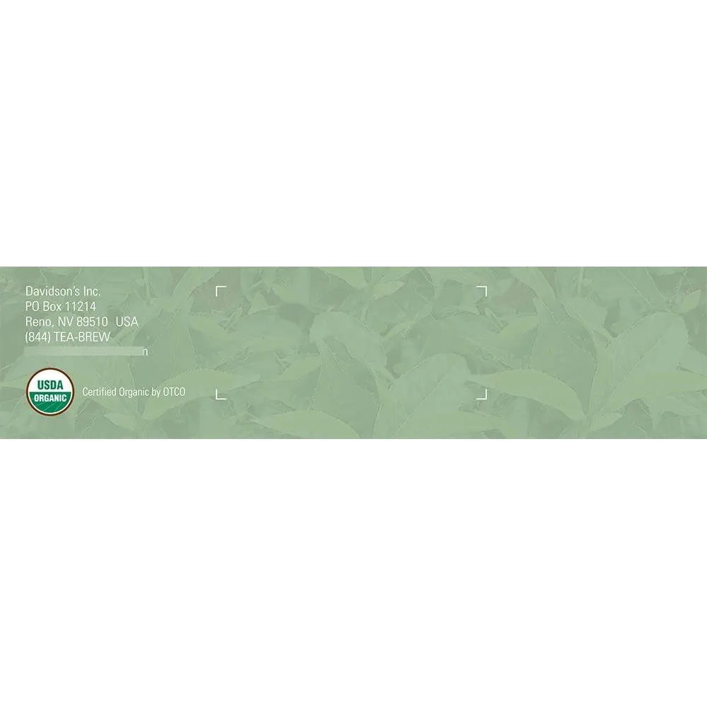 Té De Coco Chai Orgánico Davidsons Organics 100 Bolsas Ecológicas