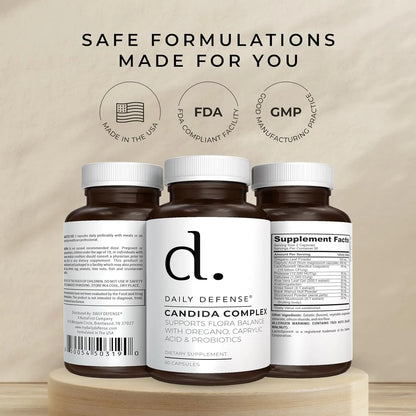 Candida Complex 60 Capsulas Apoyo Intestinal Flora Equilibrada Con Probióticos