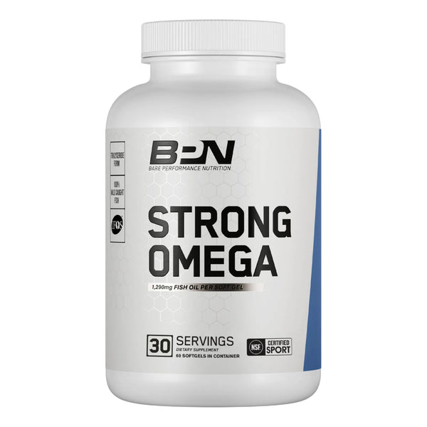 Aceite De Pescado Omega 1290 Mg Cápsulas Suplemento Natural BPN Strong