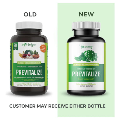 Previtalizar Complemento Prebiótico Natural Para Digestión Y Salud Intestinal