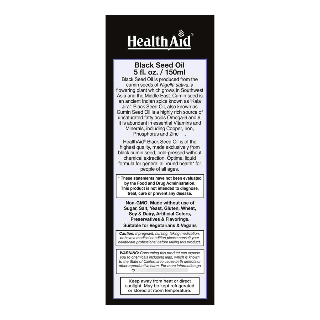 Aceite De Semilla Negra Natural Prensado En Frio Rico En Nutrientes