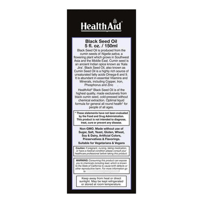Aceite De Semilla Negra Natural Prensado En Frio Rico En Nutrientes