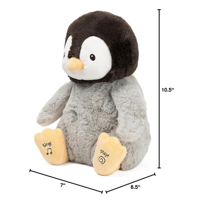 Pingüino Peluche Interactivo Gund Kissy Con Sonidos Y Movimiento Regalo Ideal Para Bebés