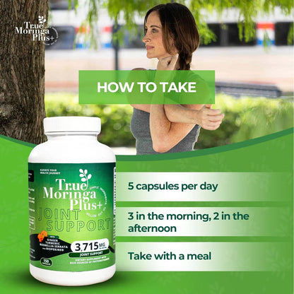 Extracto De Apoyo Articular Moringa Curcumina Jengibre Boswellia 20g