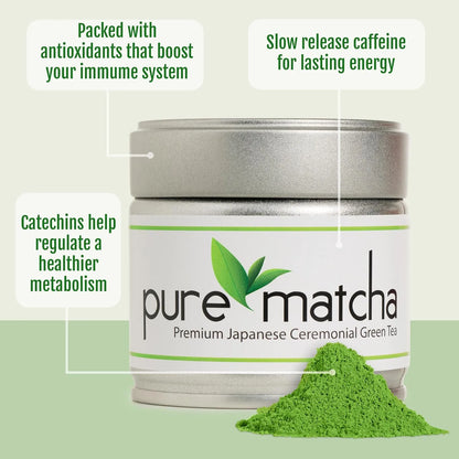 Matcha Ceremonial Orgánico 100% Puro En Polvo Naturalizante Somos Importaciones Gold