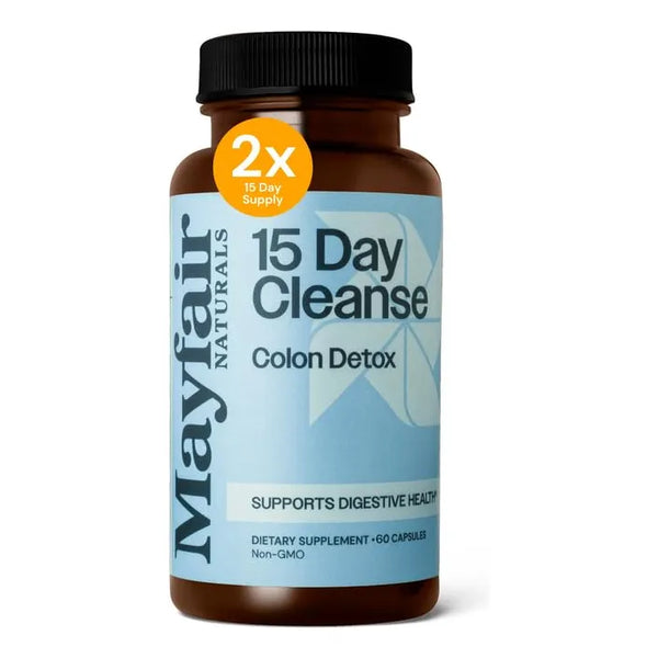 Desintoxicacion De Colon Natural 60 Capsulas Limpieza Digestiva 30 Dias