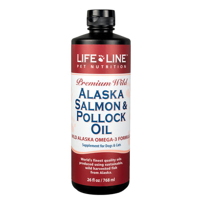 Aceite De Pescado Omega 3 Wild Alaska 26oz Para Perros Gatos Caballos Pelaje Brillante Y Articulaciones Fuertes