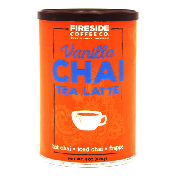 Latte Chai Vainilla En Polvo 227g Bebida Instantanea Caliente O Helada