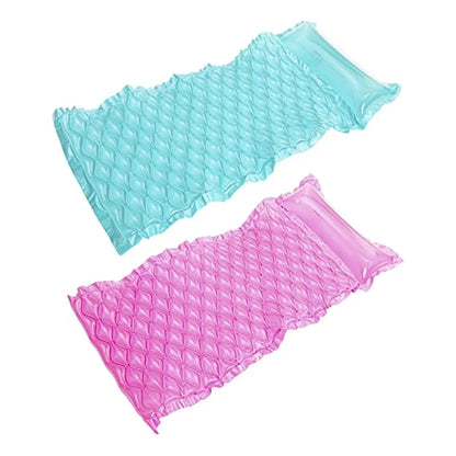 Colchoneta Flotante Inflable De Bolsillo Sloosh Para Piscina Y Playa