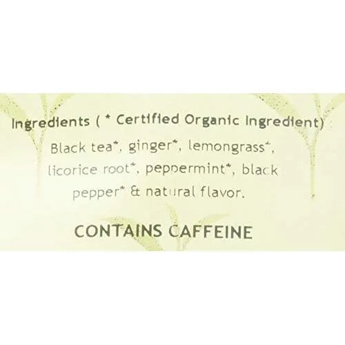 Té De Jengibre Chai Orgánico Hoja Suelta 454 Gramos Energía Natural Y Digestión Saludable