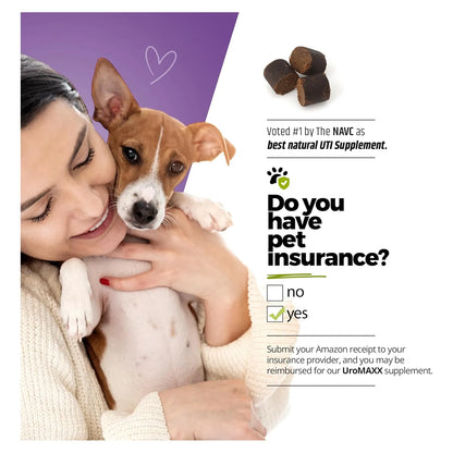 Tratamiento Masticable UroMAXX Para Infeccion Urinaria En Perros Sabor Pollo Natural