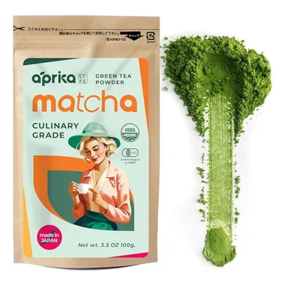 Polvo De Matcha Orgánico Japonés Grado Culinario 100 Gramos Importado