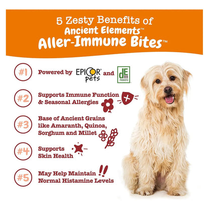 Suplemento Para Perros Alivio Alergias Omega 3 Masticables Zesty Paws Piel Saludable