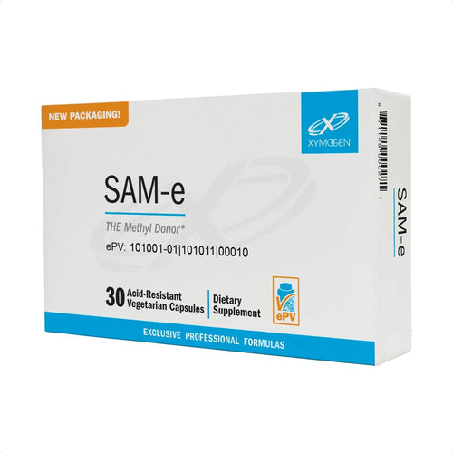Suplemento SAM E 200 Mg Apoyo Hepatico Articular Y Animo Vegano Sin Gluten