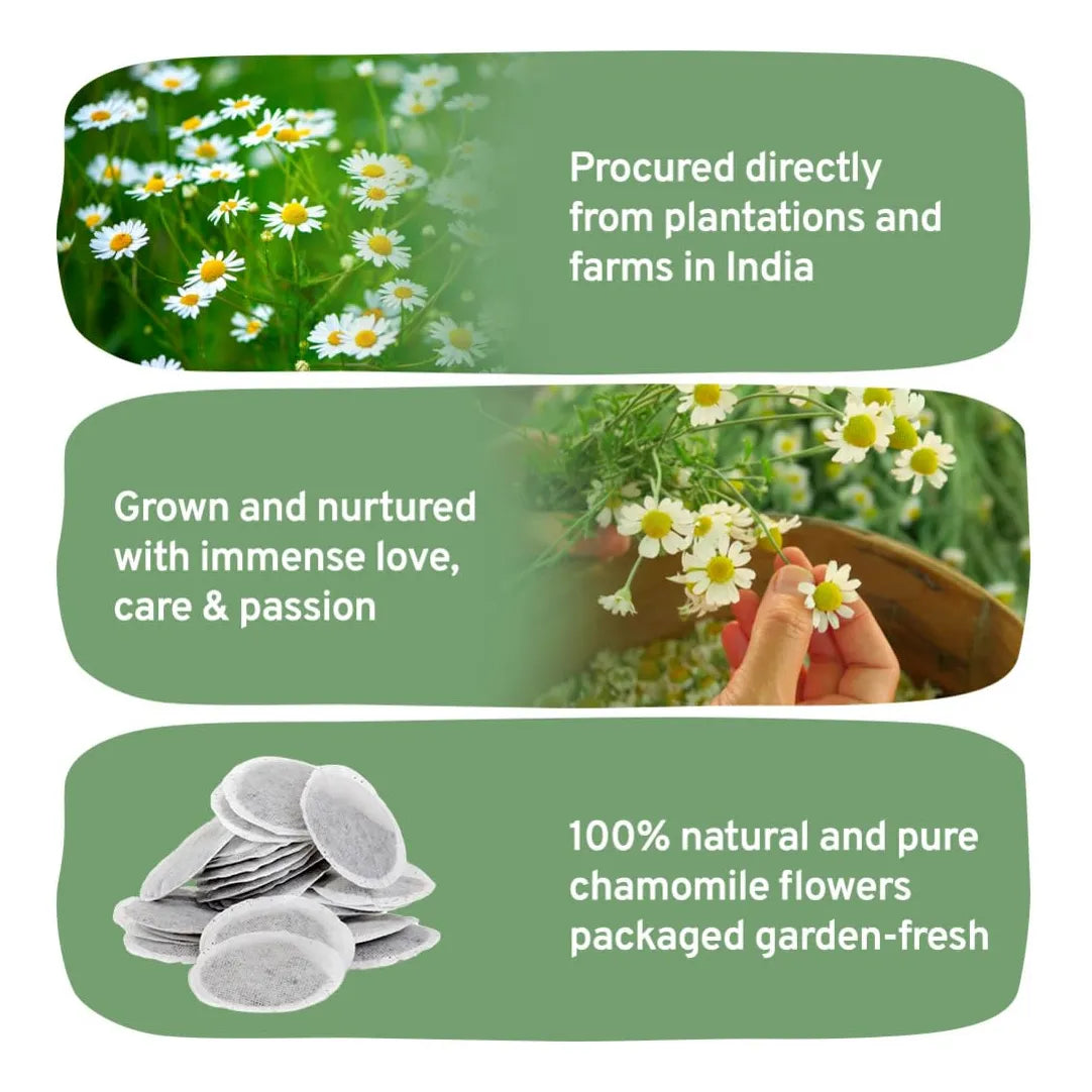 Handpick Té De Manzanilla Bolsas Ecológicas 100 Unidades Relajación Natural